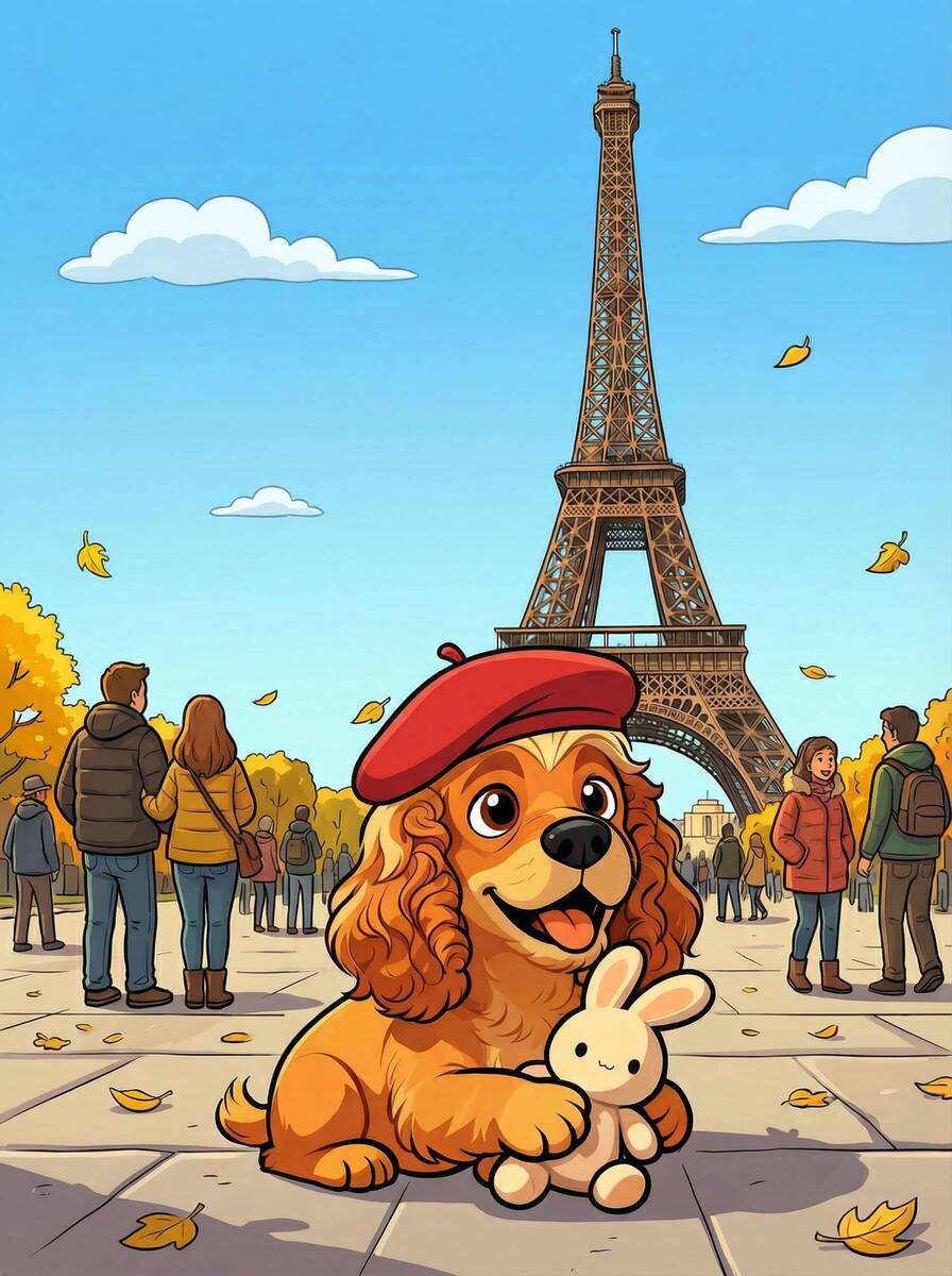 Фиби и Эйфелевая башня
