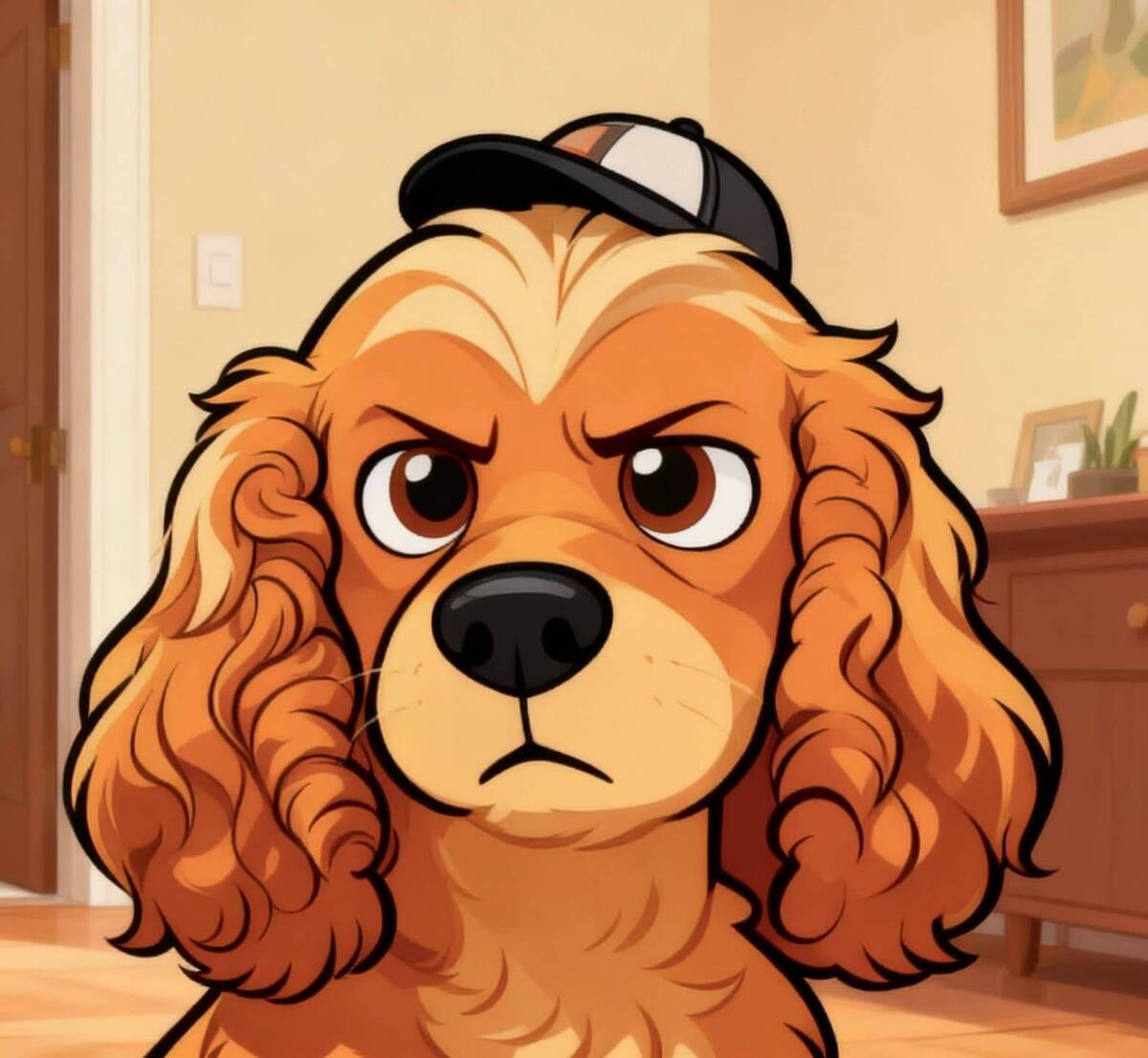 Фиби в кепке