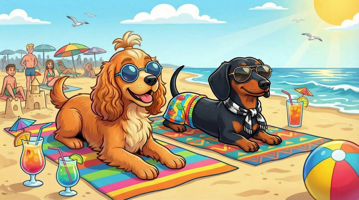 Греется на солнышке